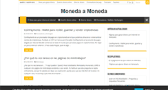 Desktop Screenshot of monedaamoneda.com